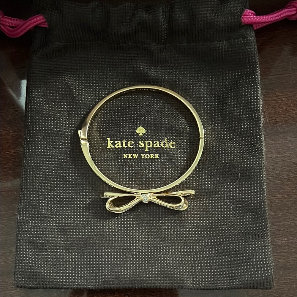 Kate Spade Gold Bow Bangle